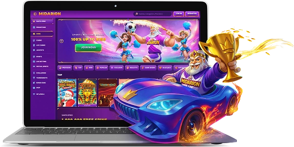 Midarion Casino Australia Desktop